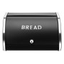 Хлебница 30*26*17,5 см "BREAD", черная
Состав: Металл с пудровым покрытием, пластик
