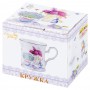 Кружка 170 мл 10,5*8*7,5 см "Лаванда" NEW BONE CHINA