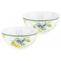 Набор 2 салатников 15*15*7 см 700 мл "Лимоны" NEW BONE CHINA