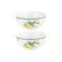 Набор 2 салатников 15*15*7 см 700 мл "Лимоны" NEW BONE CHINA