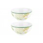 Набор 2 салатников 15*15*7 см 700 мл "Лимоны" NEW BONE CHINA