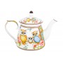 Чайник 1 л 23*13*17 см "Совушки" NEW BONE CHINA
Состав: Фарфор