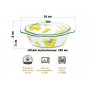 Жюльенница-кокотница 250 мл 16*10*8 см "Лимоны" с крышкой, NEW BONE CHINA
Состав: Фарфор