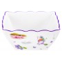 Салатник 16*16*8 см 1 л "Лаванда" квадрат глубокий, фарфор NEW BONE CHINA
Состав: