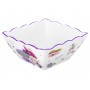 Салатник 16*16*8 см 1 л "Лаванда" квадрат глубокий, фарфор NEW BONE CHINA
Состав: