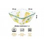 Салатник 16*16*8 см 1 л "Лимоны" квадрат глубокий, фарфор NEW BONE CHINA
Состав: Фарфор