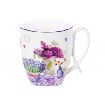 Кружка 300 мл 11*8,3*9,5 см, NEW BONE CHINA
Состав: Фарфор