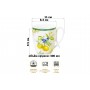 Кружка 300 мл 11*8,3*9,5 см "Лимоны" NEW BONE CHINA
Состав: Фарфор