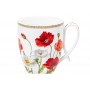 Кружка 300 мл 11*8,3*9,5 см "Маки" NEW BONE CHINA
Состав: Фарфор