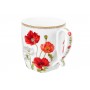 Кружка 300 мл 11*8,3*9,5 см "Маки" NEW BONE CHINA
Состав: Фарфор