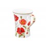 Кружка 400 мл 13*9*12 см "Маки" фарфор NEW BONE CHINA
Состав: Фарфор