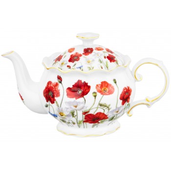 Чайник 700 мл 22*12,5*13 см, рифленый, NEW BONE CHINA
Состав: Фарфор