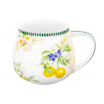 Кружка 450 мл 13*10*8,5 см "Лимоны" бочонок, NEW BONE CHINA
Состав: Фарфор