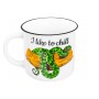 Кружка 400 мл 13*9,5*8,8 см "Змея I like to chill" NEW BONE CHINA
Состав: Фарфор