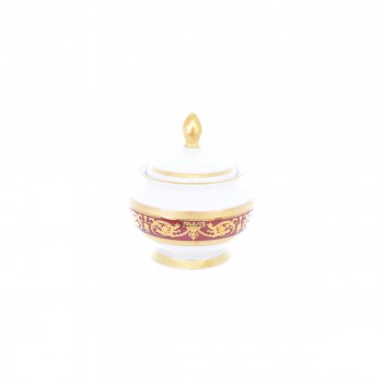Сахарница Falkenporzellan Imperial Bordeaux Gold
