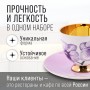 60313 Чайный/наб 12пр 200мл фарфор ПРЕМИУМ LR (х6) 
