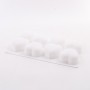 80326-286G Форма Сердце для выпечки кексов, пирожных, конфет, муссов силикон (х120). 