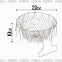 22746 Фритюрница+пароварка+дуршлаг 3в1 МВ (х24) 