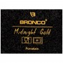 БЛЮДО ДЛЯ ЗАПЕКАНИЯ BRONCO "MIDNIGHT GOLD" 35СМ (КОР=6ШТ.)