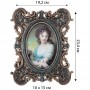 ФОТОРАМКА КОЛЛЕКЦИЯ "РОКОКО", 19*2,3*23,4CM