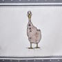 СКАТЕРТЬ "FAMILY FARM" 160Х220СМ ,100% ХЛОПОК, ГРАФИТ , ТВИЛ, ПРОПИТКА