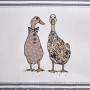 СКАТЕРТЬ "FAMILY FARM" 160Х220СМ ,100% ХЛОПОК, ГРАФИТ , ТВИЛ, ПРОПИТКА