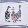 СКАТЕРТЬ КРУГЛАЯ "FAMILY FARM" 190 СМ , 100% ХЛОПОК,ТВИЛ, ПРОПИТКА, ГРАФИТ