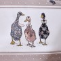 СКАТЕРТЬ "FAMILY FARM" 160Х220СМ , 100% ХЛОПОК, КАПУЧИНО, ТВИЛ, ПРОПИТКА
