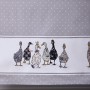 СКАТЕРТЬ "FAMILY FARM" 160Х220СМ , 100% ХЛОПОК, СЕРЫЙ, ТВИЛ, ПРОПИТКА