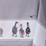 СКАТЕРТЬ "FAMILY FARM" 160Х220СМ , 100% ХЛОПОК, СЕРЫЙ, ТВИЛ, ПРОПИТКА