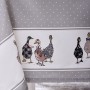 СКАТЕРТЬ "FAMILY FARM" 160Х220СМ , 100% ХЛОПОК, СЕРЫЙ, ТВИЛ, ПРОПИТКА