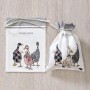 НАБОР МЕШОЧКОВ ИЗ 2-Х ШТ "FAMILY FARM" 20Х29СМ,100% ХЛОПОК,СЕРЫЙ,ТВИЛ,ПРОПИТКА