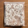 СКАТЕРТЬ " ROYAL GARDEN" 110Х140СМ ,БЕЛЫЙ ,100% ХЛОПОК ,ТВИЛ С ПРОПИТКОЙ