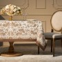 СКАТЕРТЬ "ROYAL GARDEN" 160Х220СМ ,БЕЛЫЙ, 100% ХЛОПОК,ТВИЛ ПРОПИТКА