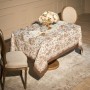 СКАТЕРТЬ "ROYAL GARDEN" 160Х220СМ ,БЕЛЫЙ, 100% ХЛОПОК,ТВИЛ ПРОПИТКА