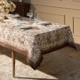 СКАТЕРТЬ " ROYAL GARDEN" 140Х300СМ ,БЕЛЫЙ ,100% ХЛОПОК ,ТВИЛ С ПРОПИТКОЙ