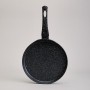 СКОВОРОДА БЛИННАЯ AGNESS С АНТИПРИГАРНЫМ ПОКРЫТИЕМ "BLACK MARBLE", 22Х2СМ