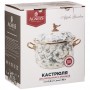 КАСТРЮЛЯ ЭМАЛИРОВАННАЯ AGNESS С КРЫШКОЙ,  2,8Л, ДИА.18СМ ПОДХОДИТ ДЛЯ ИНДУКЦИОН.ПЛ