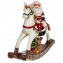 Фигурка декоративная "Дед Мороз на лошадке", L23 W8 H19,5 см