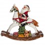 Фигурка декоративная "Дед Мороз на лошадке", L23 W8 H19,5 см