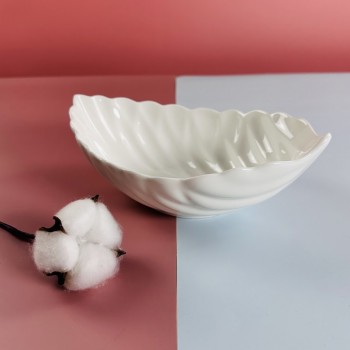 181-220 Салатник 20,5см BIANCO в под.уп.(х24)Фарфор